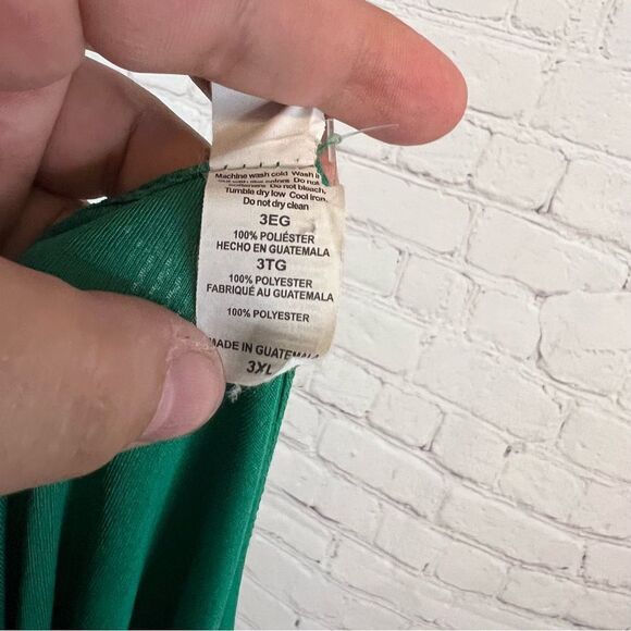 Alo Kelly Green Athletic Tank Top size 3X - Picture 6 of 6